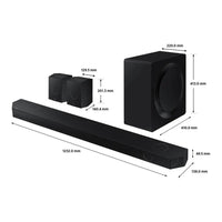 Thumbnail Samsung HWQ990DXU 11.1.4ch Soundbar with Wireless Acoustic Lens Subwoofer & Rear Speakers - 42320582344927