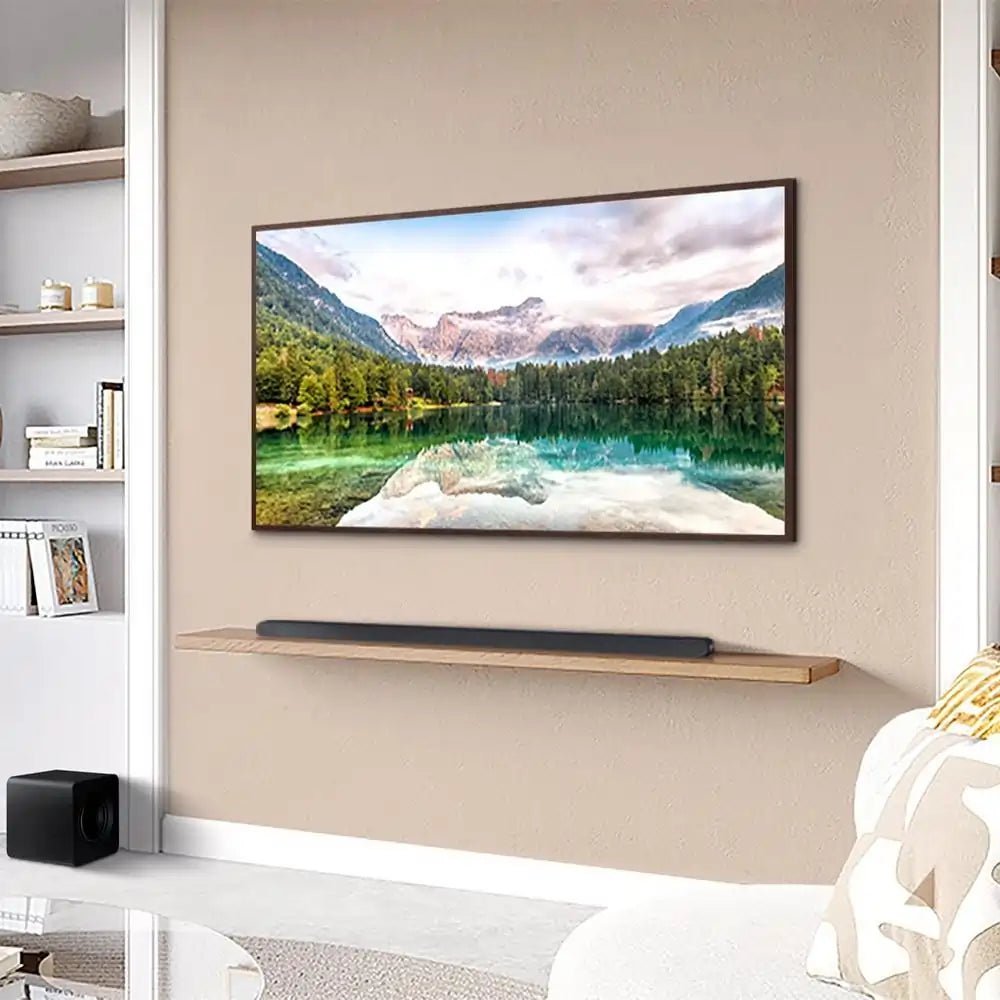 Samsung HWS800DXU 3.1.2ch Ultra slim Q - Symphony Soundbar with Slimline Wireless Subwoofer, Titan Black | Atlantic Electrics - 42880510034143 