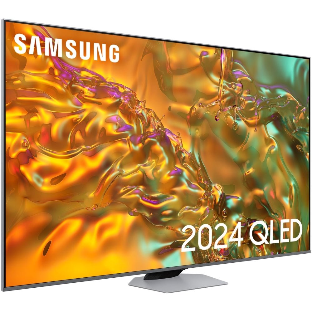 Samsung QE55Q80DATXXU Q80D 55" QLED 4K HDR Smart TV, 4K Ultra HD, Silver | Atlantic Electrics - 42719088181471 