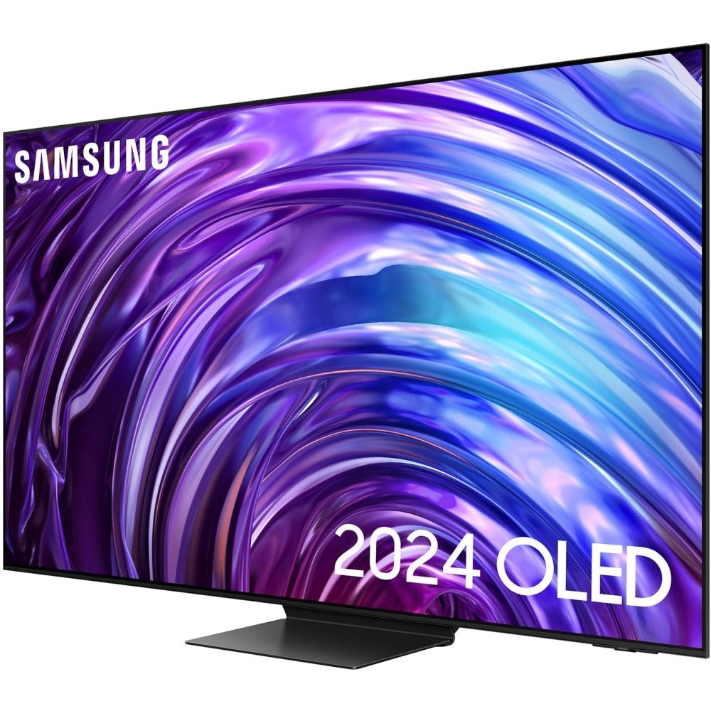 Samsung QE55S95D (2024) OLED HDR 4K Ultra HD Smart TV, 55 inch with TVPlus & Dolby Atmos, Graphite Black | Atlantic Electrics