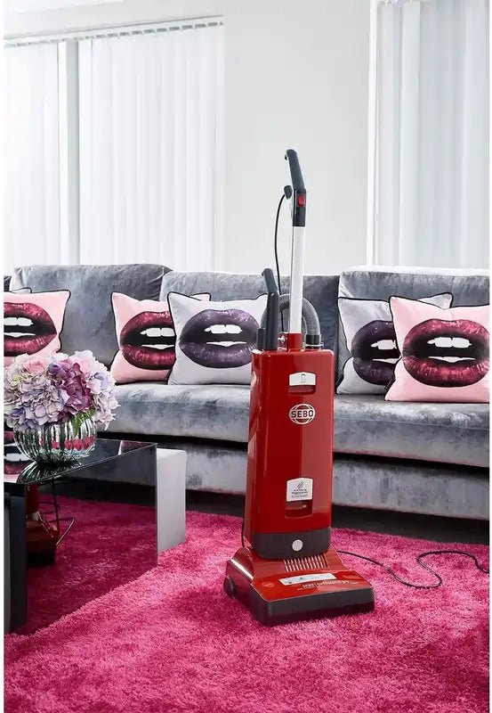 Sebo 91503GB X7 Bagged Upright Vacuum Cleaner, Red | Atlantic Electrics - 42789729566943 