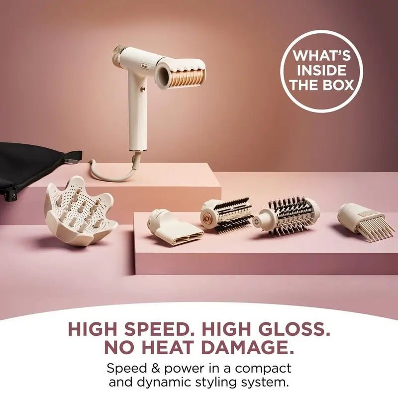 Shark HD352UK SpeedStyle RapidGloss Finisher & High-Velocity Hair Dryer with Storage Bag | Atlantic Electrics - 42309414813919 