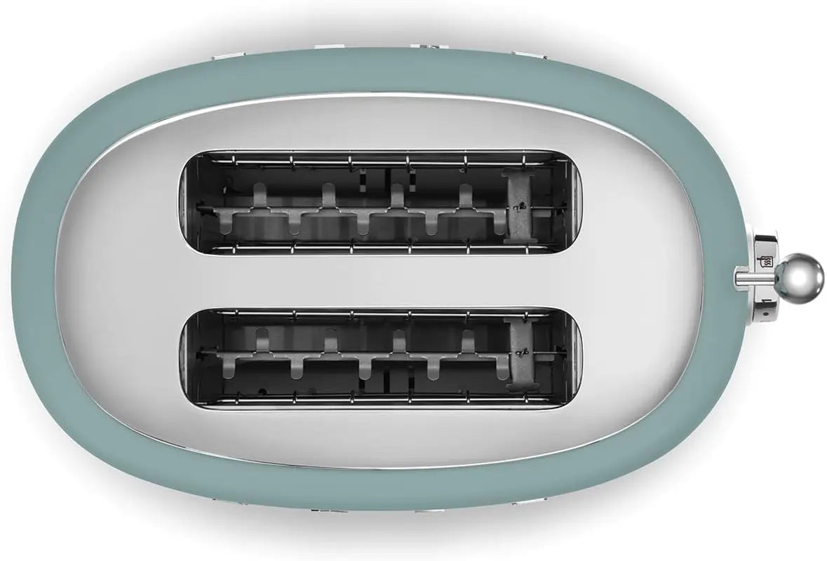 SMEG TSF01EGMUK Retro Style 2-Slice Toaster - Matte Emerald Green | Atlantic Electrics