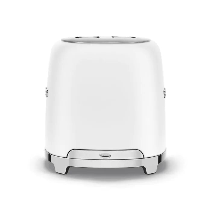 SMEG TSF01WHMUK Retro Style 2-Slice Toaster - Matte White | Atlantic Electrics - 42320616620255 