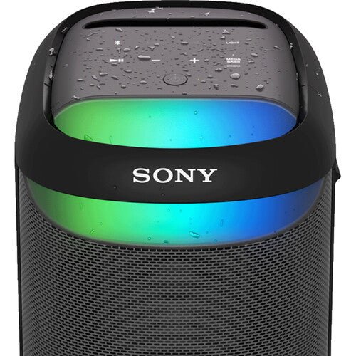 Sony SRSXV500B Wireless Bluetooth Party Speaker with MEGA BASS & Lights Black | Atlantic Electrics