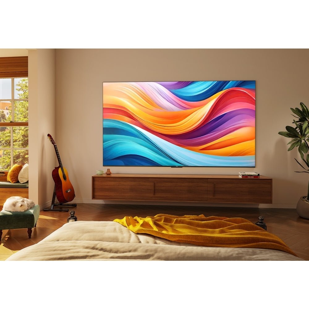 TCL 43C655K 43" QLED 4K Ultra HD Smart TV, Grey, F Rated | Atlantic Electrics - 42731129012447 