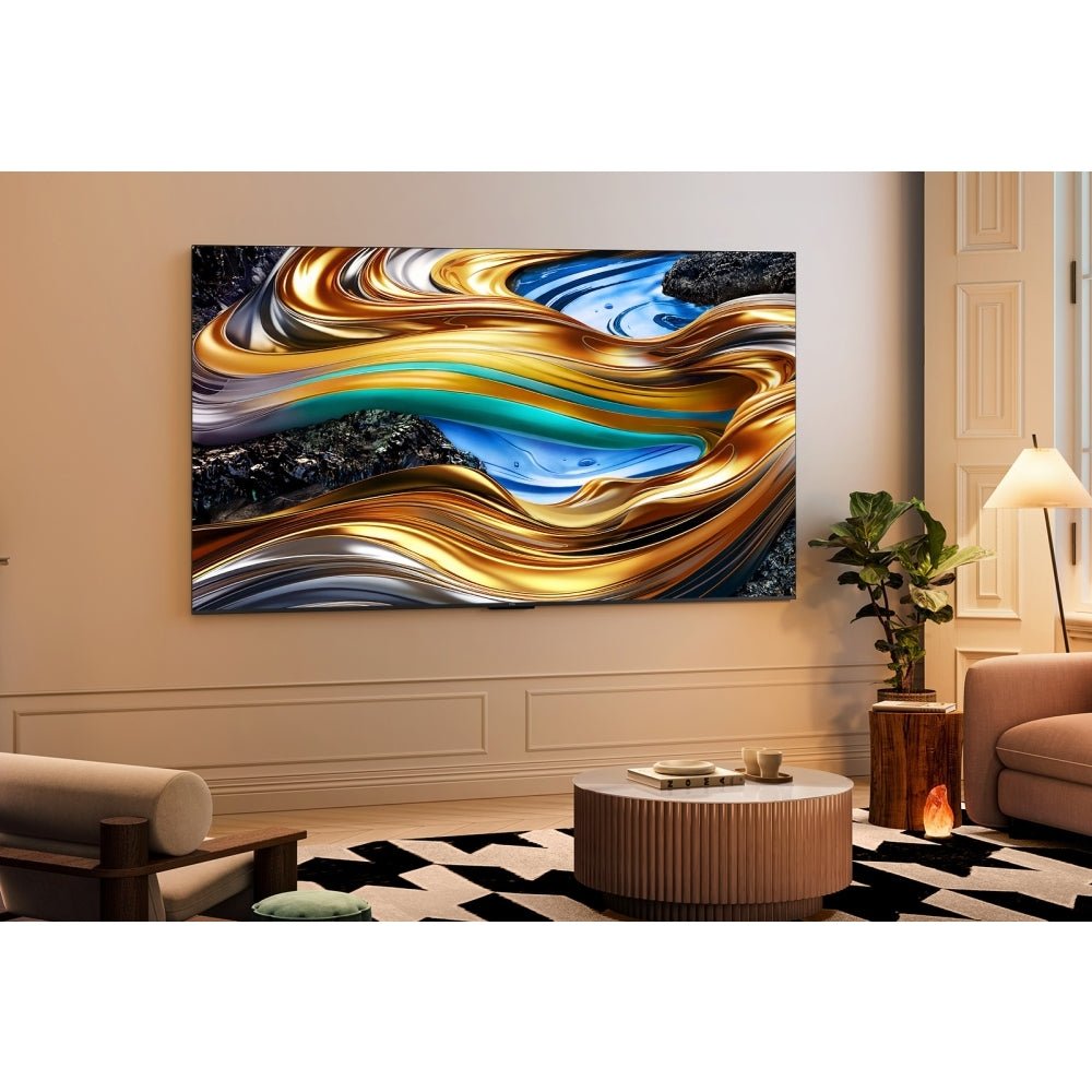 TCL 43P755K 43" LED 4K Ultra HD Smart TV, Grey, F Rated | Atlantic Electrics - 42731131863263 