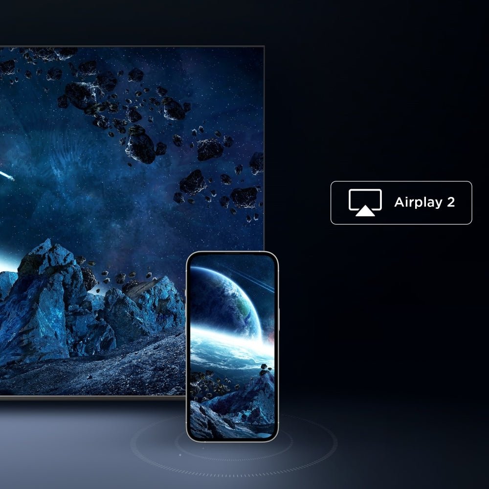 TCL 50C805K C805 50" Smart QD - Mini LED 4K Television, 4K Ultra HD, Black, G Rated | Atlantic Electrics