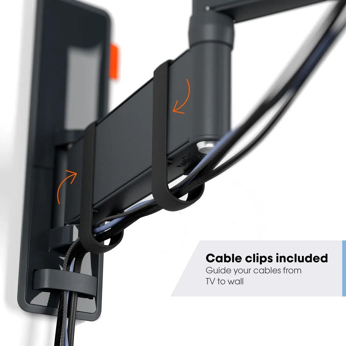 Vogel TVM 3245B Full Motion TV Wall Mount,Black,for 19-43 inch TVs
