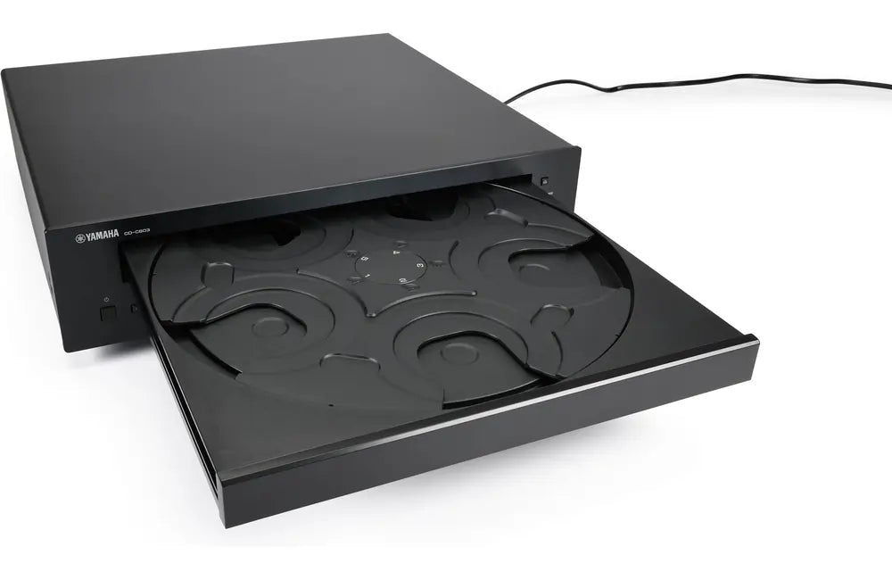 Yamaha CDC603 Multidisc 5 Disc CD Changer, Black | Atlantic Electrics