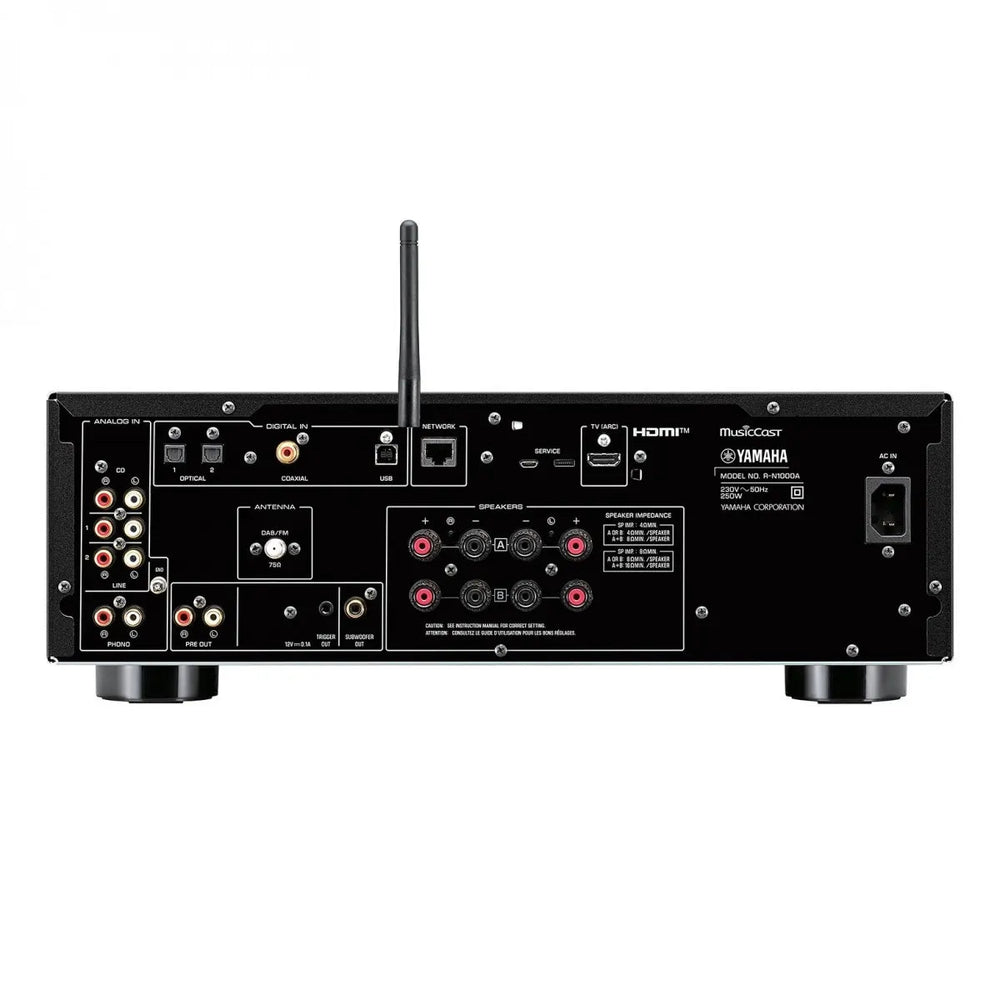 Yamaha RN1000A Premium Network Receiver, Black | Atlantic Electrics - 42409834086623 