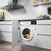 Thumbnail Zanussi Z716WT83BI Integrated Washer Dryer, 7kg, 1600 Spin, White | Atlantic Electrics- 42724275421407
