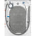 Thumbnail Zanussi Z716WT83BI Integrated Washer Dryer, 7kg, 1600 Spin, White | Atlantic Electrics- 42724275912927