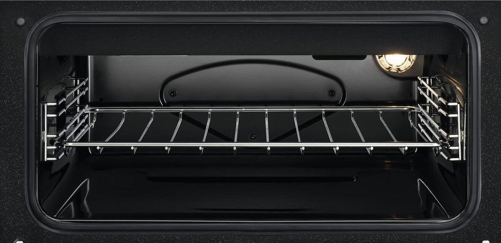 Zanussi ZCI66080BA Induction Electric Cooker with Double Oven, Black, A Rated | Atlantic Electrics - 42724276502751 