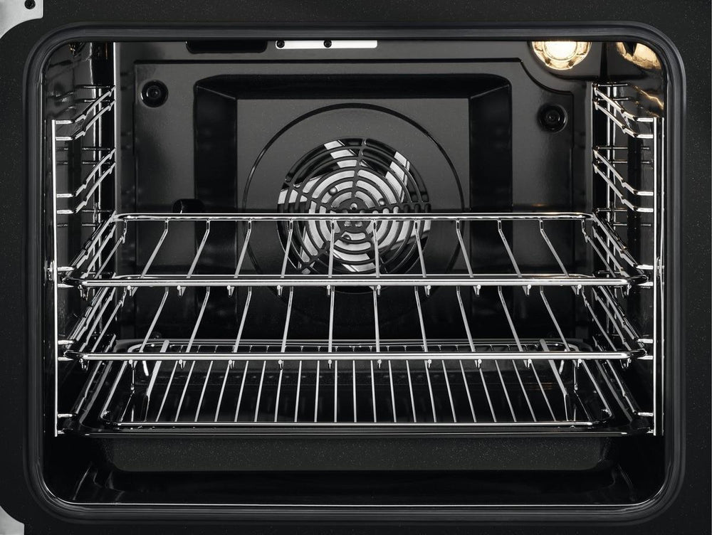 Zanussi ZCI66080BA Induction Electric Cooker with Double Oven, Black, A Rated | Atlantic Electrics - 42724276437215 