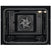 Thumbnail Zanussi ZCI66080BA Induction Electric Cooker with Double Oven, Black, A Rated | Atlantic Electrics- 42724276666591