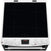 Thumbnail Zanussi ZCI66280WA Induction Electric Cooker with Double Oven, White, A Rated | Atlantic Electrics- 42724275093727