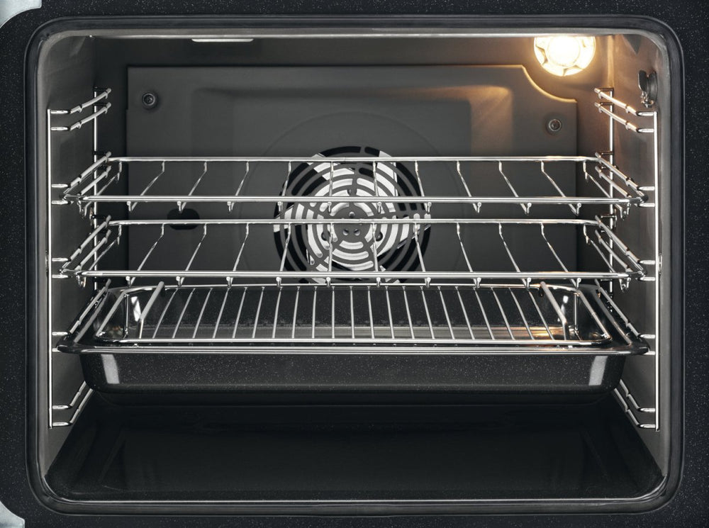 Zanussi ZCV66250BA Electric Cooker with Double Oven | Atlantic Electrics - 42724282826975 