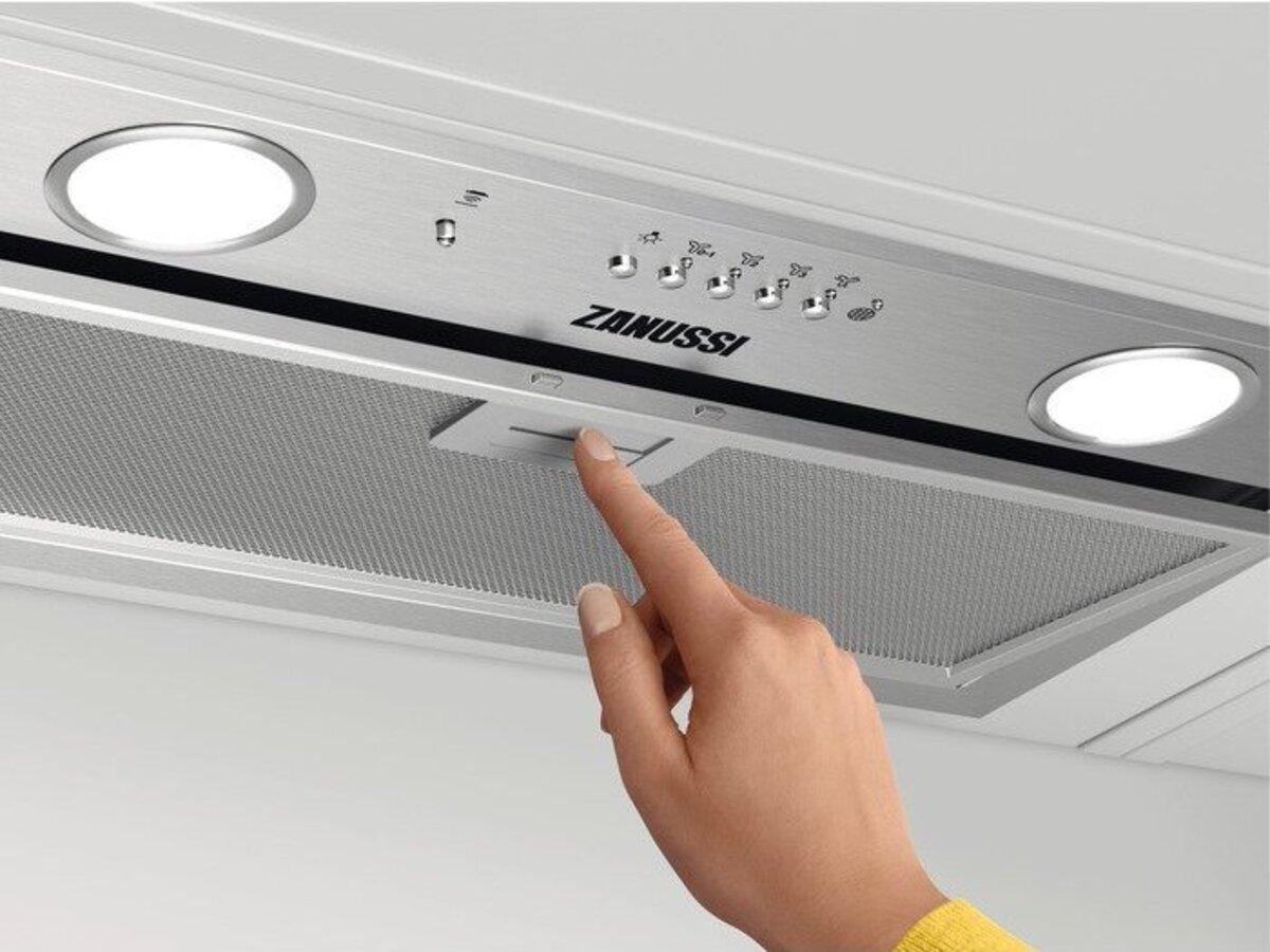 Zanussi ZFG816X Canopy Cooker Hood, Stainless Steel, C Rated | Atlantic Electrics