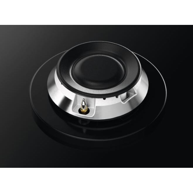 Zanussi ZGGN755K 5 Burner Gas Hob, Black Frameless | Atlantic Electrics - 42724289216735 