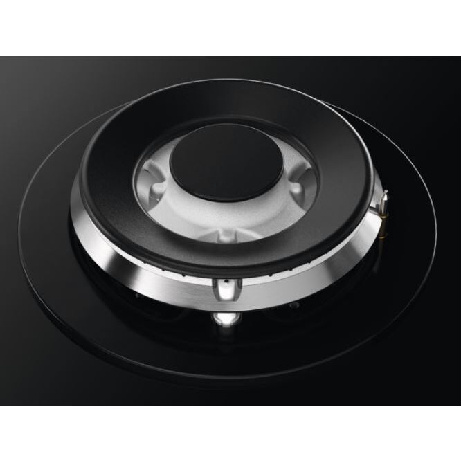 Zanussi ZGGN755K 5 Burner Gas Hob, Black Frameless | Atlantic Electrics - 42724289249503 
