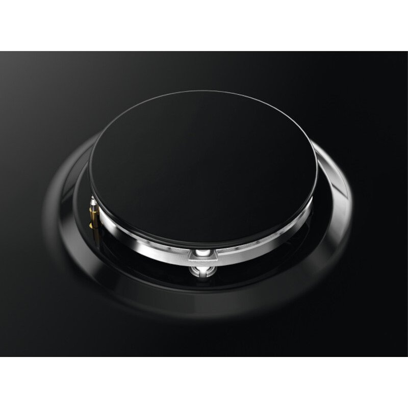 Zanussi ZGNN645K 4 Burner Gas Hob, Black | Atlantic Electrics - 42724290134239 