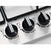 Thumbnail Zanussi ZGNN645X 4 Burner Gas Hob, Stainless Steel | Atlantic Electrics- 42724290691295