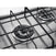 Thumbnail Zanussi ZGNN752X 5 Burner Gas Hob, Stainless Steel | Atlantic Electrics- 42724292362463