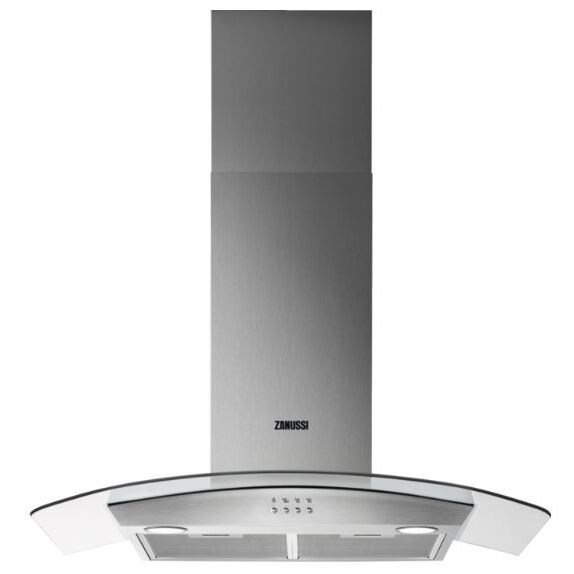Zanussi ZHC92352X 90cm Chimney Cooker Hood, Stainless Steel, C Rated | Atlantic Electrics