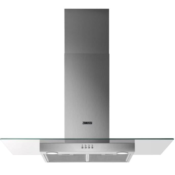 Zanussi ZHC92653XA 90cm Chimney Cooker Hood, Stainless Steel, C Rated | Atlantic Electrics