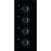 Thumbnail Zanussi ZHRN640K Ceramic Hob, Black | Atlantic Electrics- 42724296425695