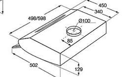Zanussi ZHT611W Conventional Hood - White | Atlantic Electrics