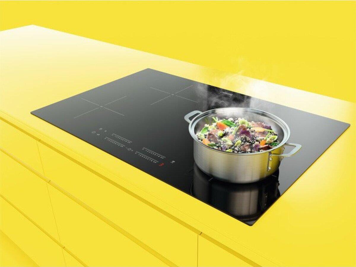 Zanussi ZIAN844K Induction Hob, Black Frameless | Atlantic Electrics