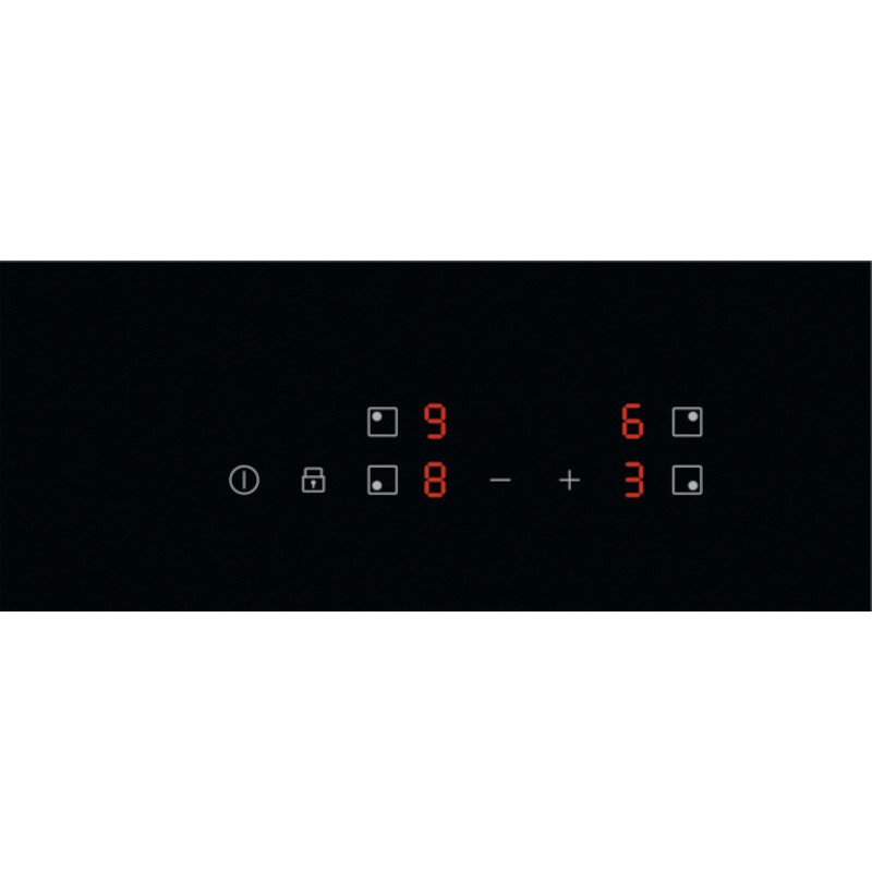Zanussi ZIBN646K Induction Hob, Black | Atlantic Electrics - 42724290920671 