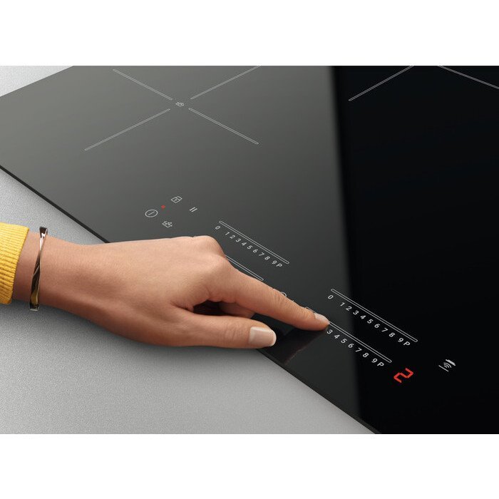 Zanussi ZIFN844K Induction Hob, Black Frameless | Atlantic Electrics