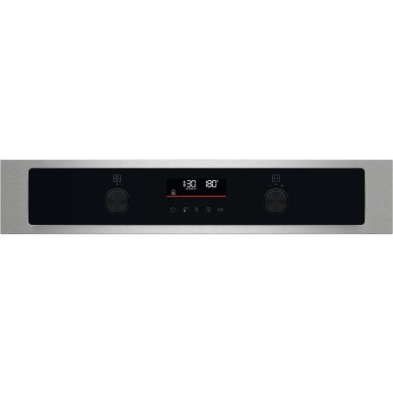 Zanussi ZOCND7XN Built - In Electric Single Oven, Stainless Steel, A+ Rated | Atlantic Electrics