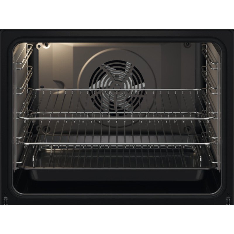 Zanussi ZOCND7XN Built - In Electric Single Oven, Stainless Steel, A+ Rated | Atlantic Electrics