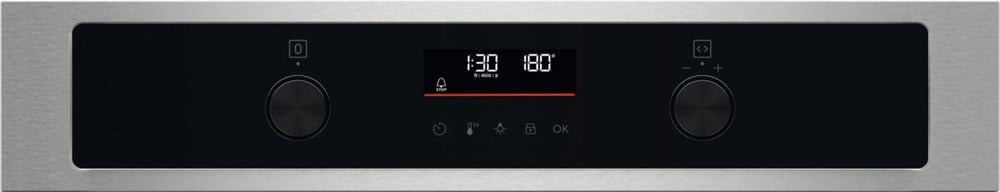 Zanussi ZOCND7XN Built - In Electric Single Oven, Stainless Steel, A+ Rated | Atlantic Electrics - 42724297310431 