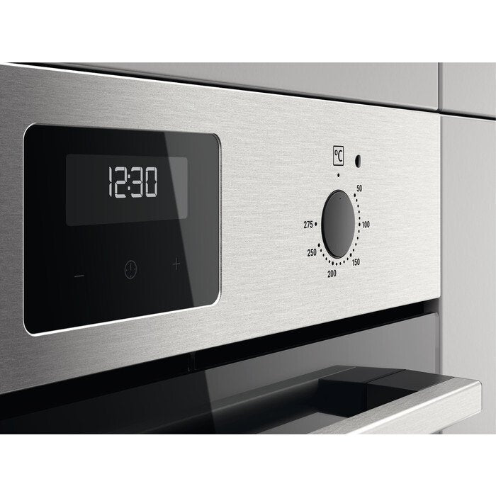 Zanussi ZOCNX3XR Built - In Electric Single Oven, Stainless Steel, A Rated | Atlantic Electrics