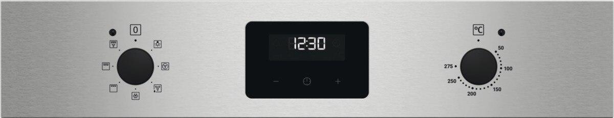 Zanussi ZOCNX3XR Built - In Electric Single Oven, Stainless Steel, A Rated | Atlantic Electrics