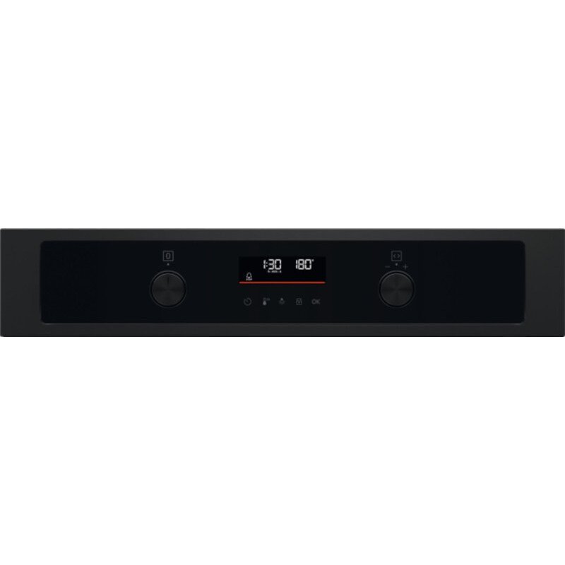 Zanussi ZOHNA7KN Built - In Electric Single Oven, Black, A+ Rated | Atlantic Electrics - 42724300980447 