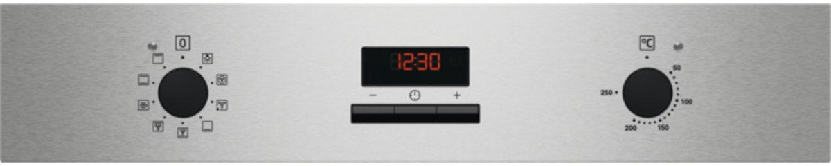 Zanussi ZOHNE2X2 Built - In Electric Single Oven, Stainless Steel, A Rated | Atlantic Electrics