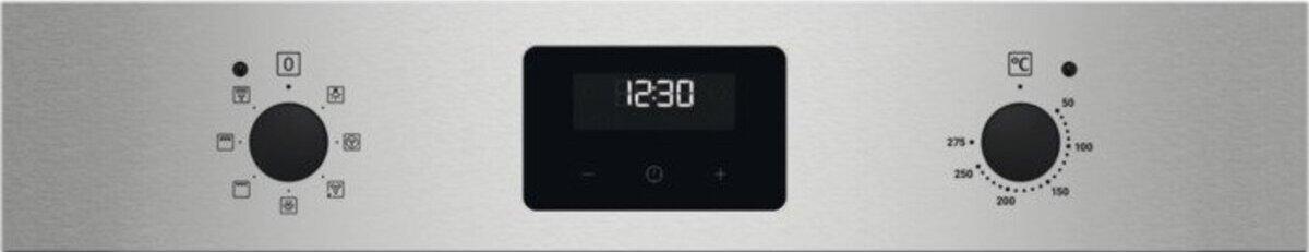 Zanussi ZOHNX3X1 Built - In Electric Single Oven, Stainless Steel with Antifingerprint, A Rated | Atlantic Electrics