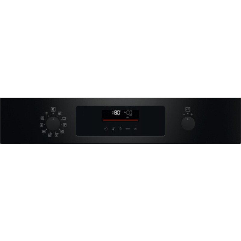 Zanussi ZVENM6KN Compact Oven with Microwave and Grill Functions, Black | Atlantic Electrics