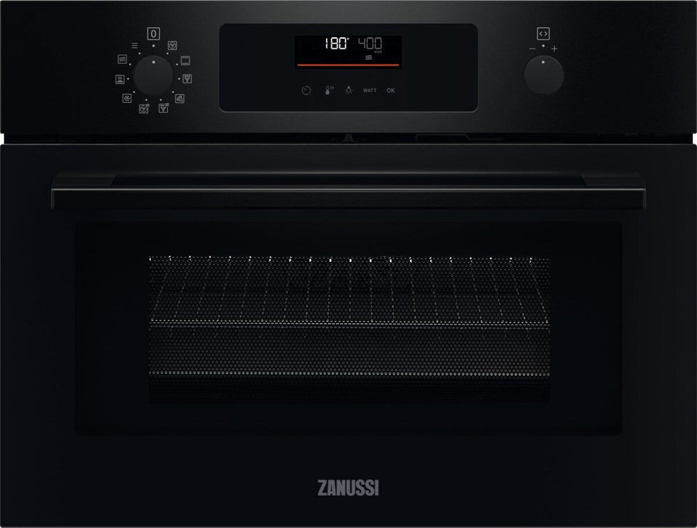 Zanussi ZVENM6KN Compact Oven with Microwave and Grill Functions, Black | Atlantic Electrics - 42724306387167 