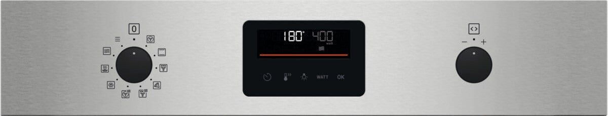Zanussi ZVENM6X3 Compact Oven with Microwave and Grill Functions, Stainless Steel | Atlantic Electrics