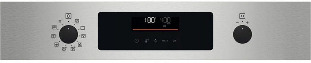 Zanussi ZVENM6XN Compact Oven with Microwave and Grill Functions, Stainless Steel | Atlantic Electrics - 42724304584927 