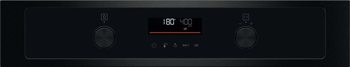 Zanussi ZVENM7KN Compact Oven with Microwave and Grill Functions, Black | Atlantic Electrics