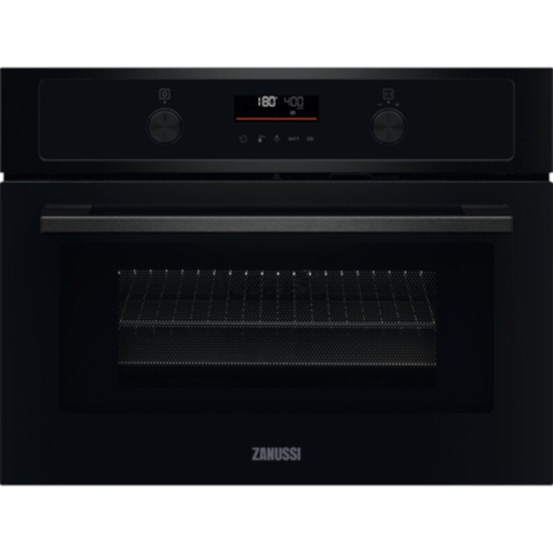 Zanussi ZVENM7KN Compact Oven with Microwave and Grill Functions, Black | Atlantic Electrics