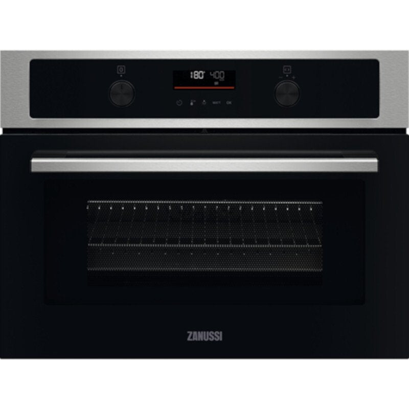 Zanussi ZVENM7XN Compact Oven with Microwave and Grill Functions, Stainless Steel | Atlantic Electrics
